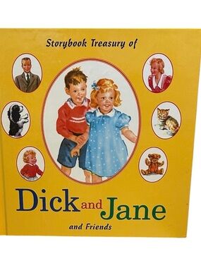 Vintage Storybook Treasury of Dick and Jane and Friends